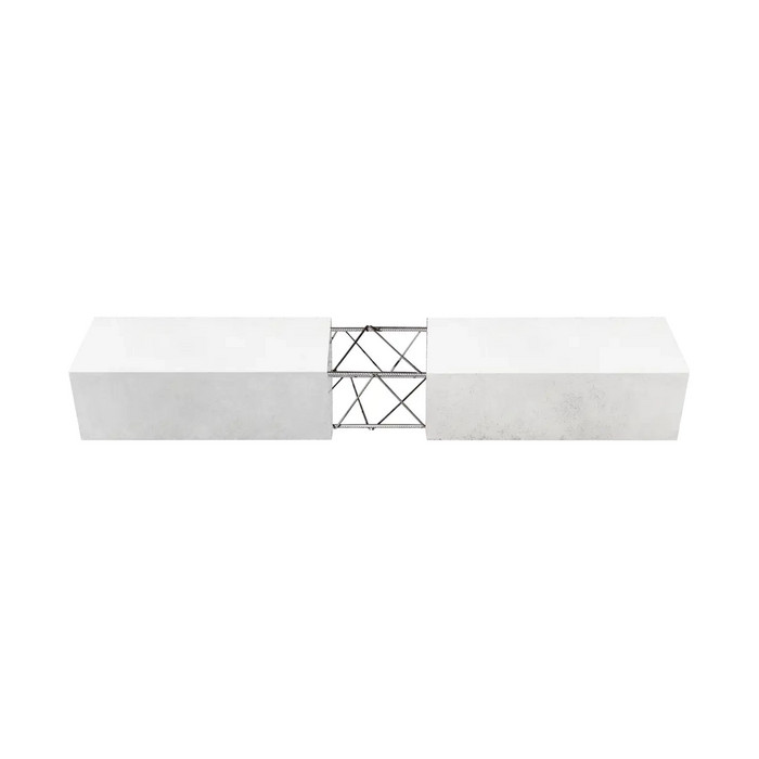 Армированная газобетонная перемычка Бонолит D600 ПБ 2000х300х250/1850 мм